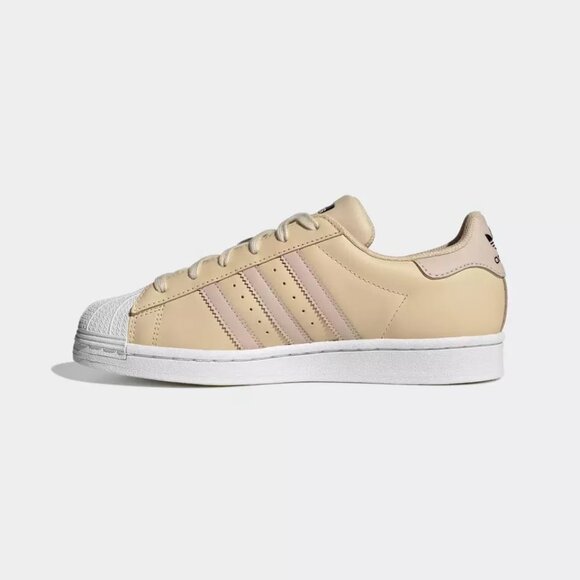 Adidas Originals Women's Sand Strata Wonder Taupe Superstar Fashion Shoes HQ1905 - Picture 5 of 5